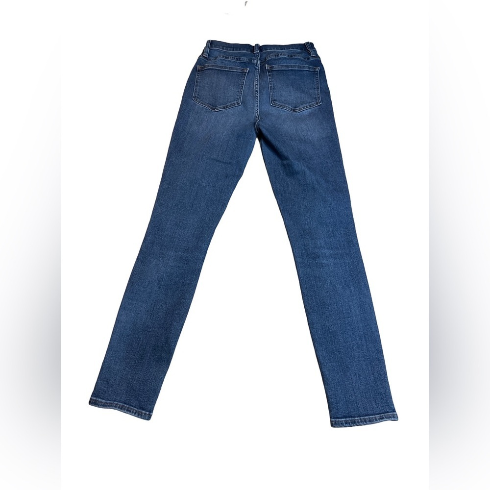 J. Crew Women's Straight Leg Jeans in Deep Blue - Picture 2 of 3